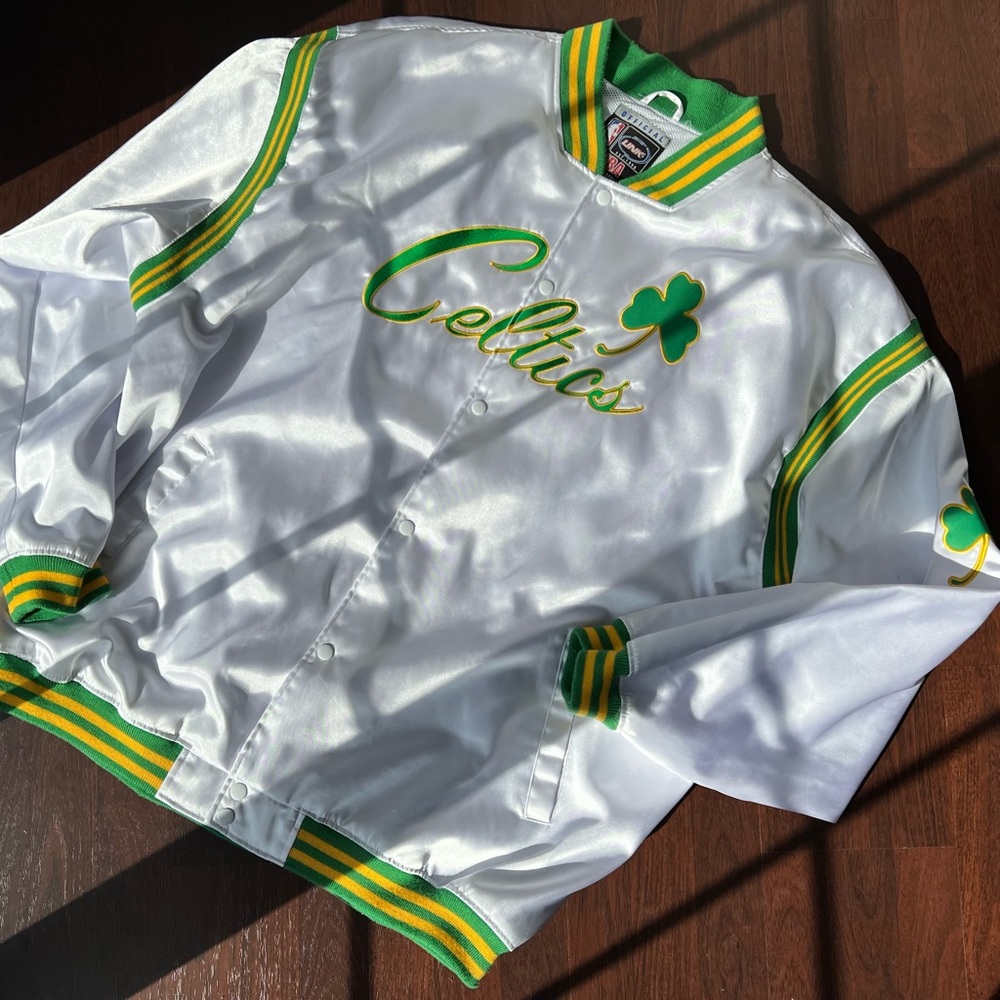 Official Retro Boston Celtics Jacket